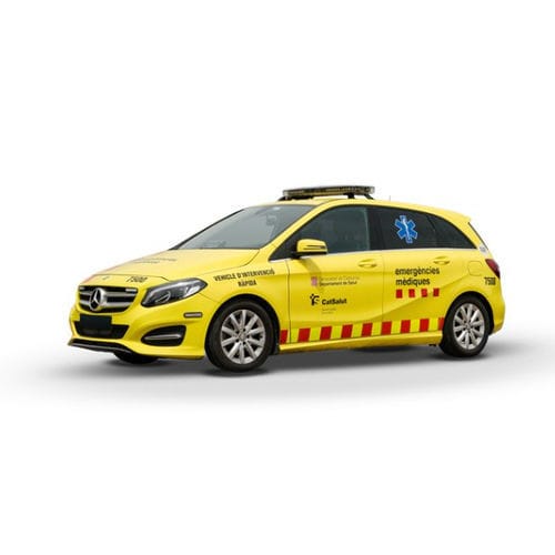 Ambulancia eléctrica - Bergadana