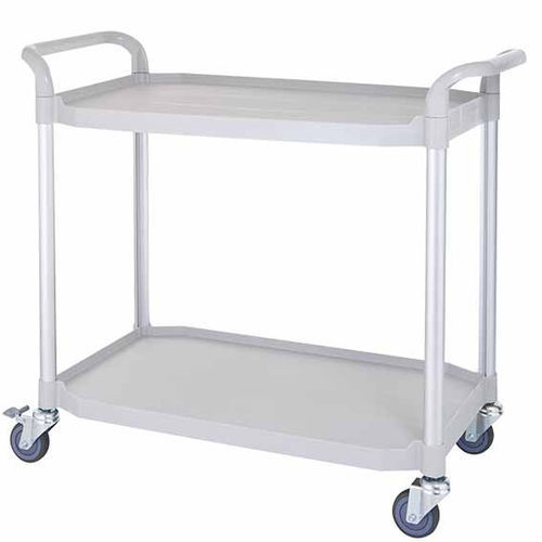 Carro de hospital - DTLG-200 - Dony Trolley - de uso general / para transporte / 2 estantes