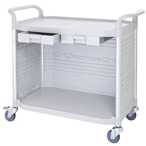 Carro de hospital - DTLG-2KC3 - Dony Trolley - de uso general / para transporte / 2 cajones