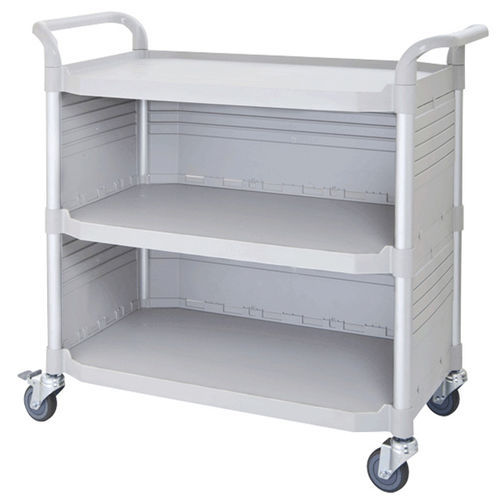 Carro de hospital - DTLG-3C3 - Dony Trolley - de uso general / para transporte / 3 estantes
