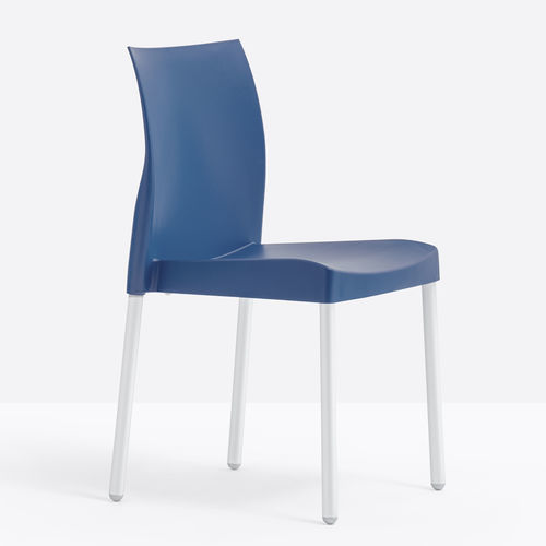 Silla para sala de espera - ice 800 - Pedrali - apilable