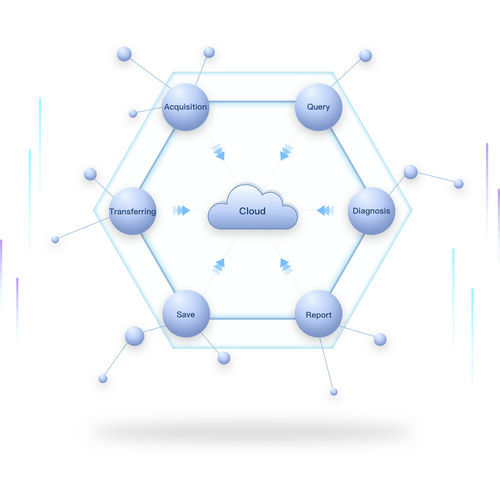 Informática en la nube para el sector médico - SinoVision - basada en Internet / para informes / de adquisición de datos