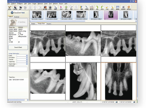Software de visualización DICOM - EasyDent - MYVET - de captura de imágenes / para imagen dental veterinaria / para clínica veterinaria