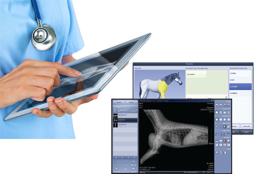 Software de gestión - VetView - MYVET - de adquisición / de captura de imágenes / para radiología veterinaria