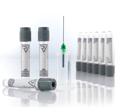 Tubo de extracción para el análisis de la glucemia - VACUSERA - Disera Tıbbi Malzeme Loj. San.Tic.A.S. - cilíndrico / de sangre / de PET