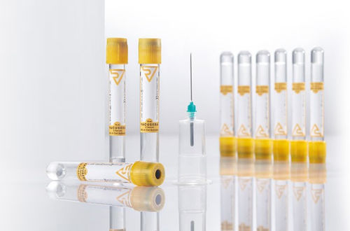 Tubo de extracción de laboratorio - VACUSERA - Disera Tıbbi Malzeme Loj. San.Tic.A.S. - cilíndrico / de suero / con gel separador
