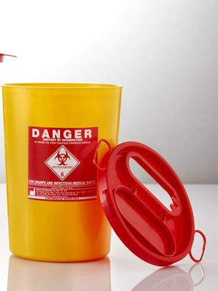 Contenedor de jeringas - Sharps - Disera Tıbbi Malzeme Loj. San.Tic.A.S. - de agujas / para cánulas / de laboratorio