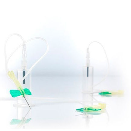 Kit de extracción de muestras de sangre - VACUSERA - Disera Tıbbi Malzeme Loj. San.Tic.A.S. - de seguridad / con adaptador Luer / con soporte preinstalado