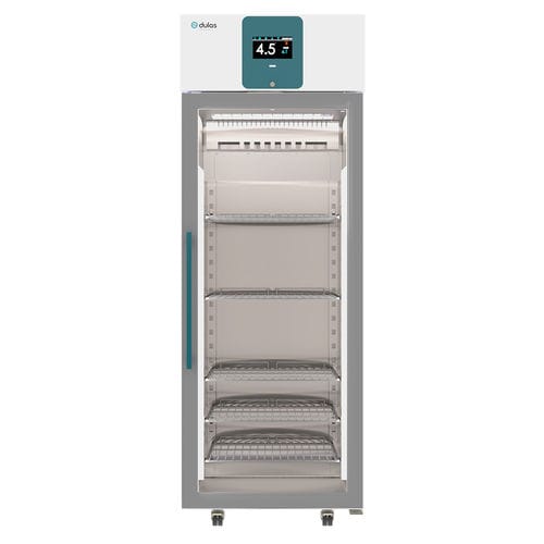 Refrigerador para farmacia - DLS700PG - Dulas Limited - de tipo armario / con 1 puerta / con puerta de cristal