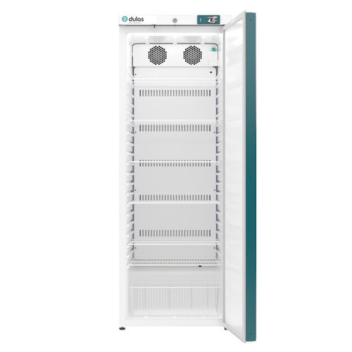 Refrigerador para farmacia - DLS340PS - Dulas Limited - de tipo armario / con 1 puerta / con refrigeración por aire forzado