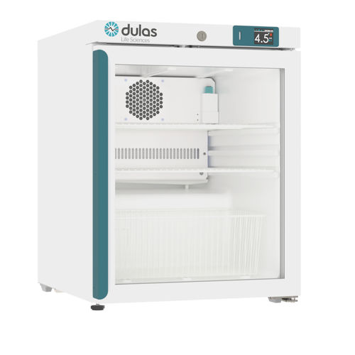 Refrigerador para farmacia - DLS95PG - Dulas Limited - de tipo armario / con 1 puerta / con puerta de cristal