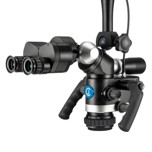 Microscopio de diagnóstico para odontología - Flexion Basic - CJ-Optik - con ruedas / de pared / de techo