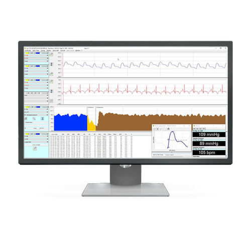 Software para EEG - IOX2 - emka TECHNOLOGIES - para EMG / para ECG / para experimentación con animales