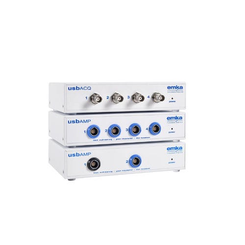 Sistema de adquisición de bioseñales de transferencia - usbACQ - emka TECHNOLOGIES - preclínico / para experimentación con animales / USB