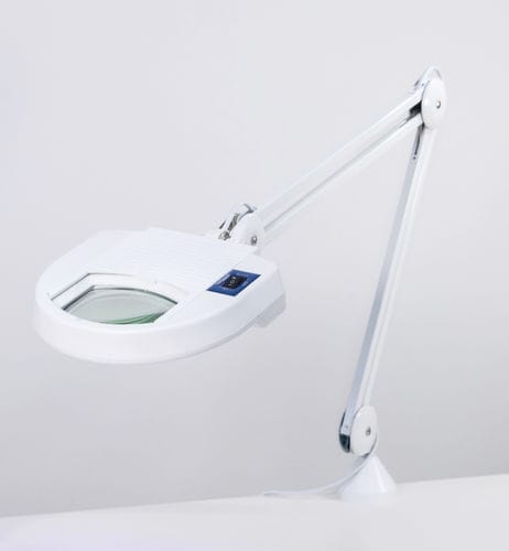 Lampara de Wood con brazo articulado - VISTA PLUS - MIMSAL - de luz blanca / de luz UV / con lupa