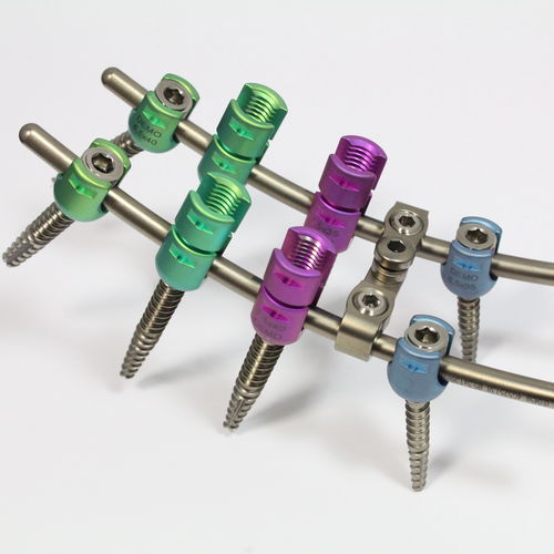 Sistema de osteosíntesis toracolumbar - G2S® - NEURO FRANCE Implants - vía posterior / para adulto