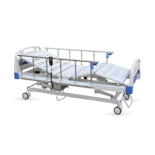 Cama de hospital - EHB-04 - Medi Waves - eléctrica / de altura regulable / con ruedas