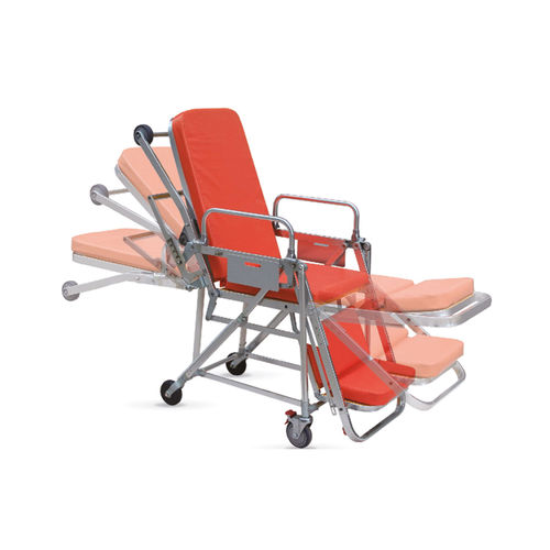 Carro camilla para ambulancias - AST-02 - Medi Waves - manual / de altura variable / plegable