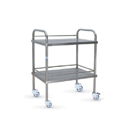 Carro de hospital - HWE-31 - Medi Waves - para instrumental / para transporte / de acero inoxidable