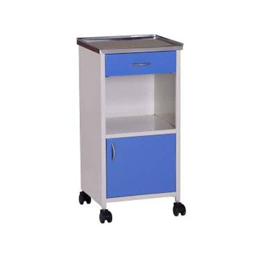 Mesa de cabecera con ruedas - HWE-08 - Medi Waves - con cajones