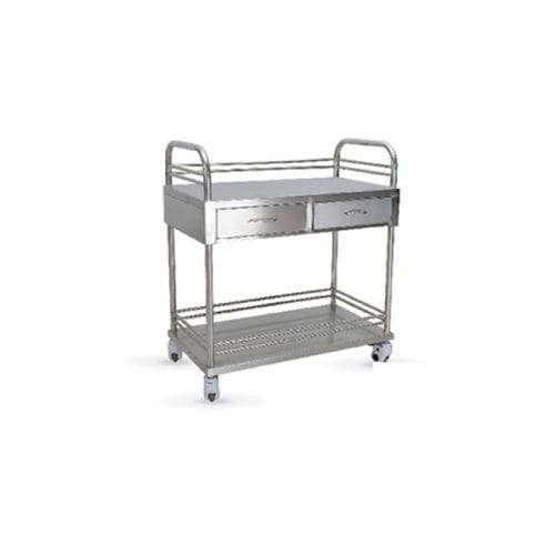 Carro médico - HWE-29 - Medi Waves - de uso general / para transporte / de acero inoxidable