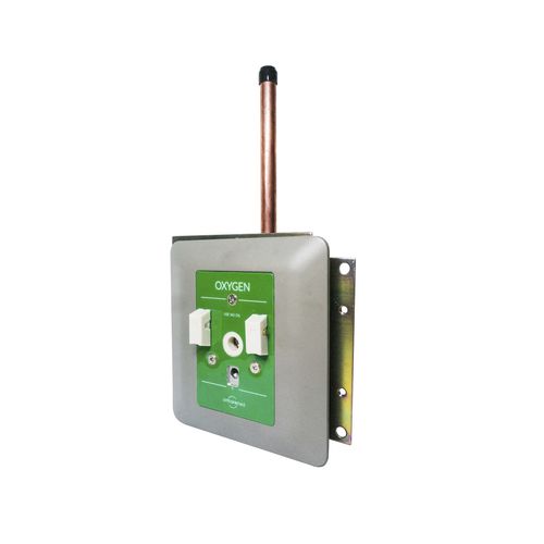 Toma para sistemas de distribución de gases médicos - CH series - AMCAREMED TECHNOLOGY - de gases médicos