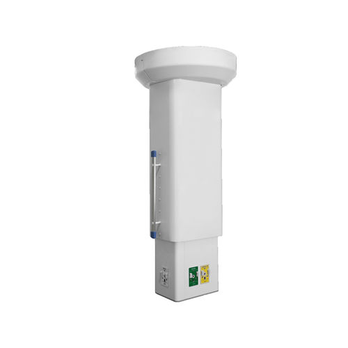Columna de suministro de techo - AM-R-CO - AMCAREMED TECHNOLOGY - para cuidados intensivos / para quirófano / de altura regulable