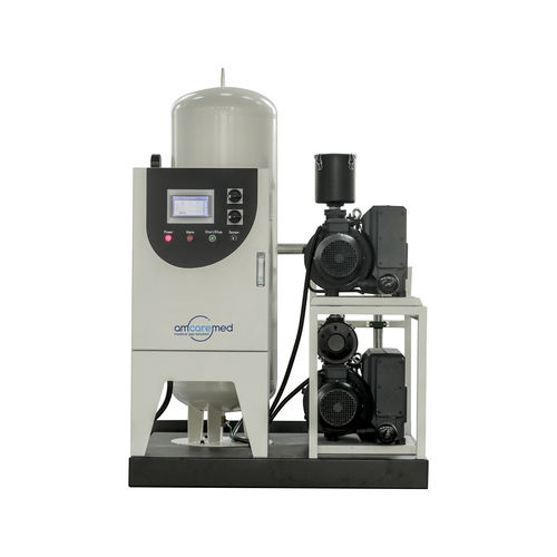 Bomba de vacío médica - VOL series - AMCAREMED TECHNOLOGY - de paletas / lubricada / empotrable