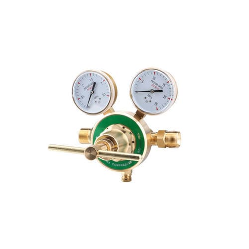 Regulador de presión de gases médicos - AM-CGR - AMCAREMED TECHNOLOGY - médico / monoetapa / flujo ajustable