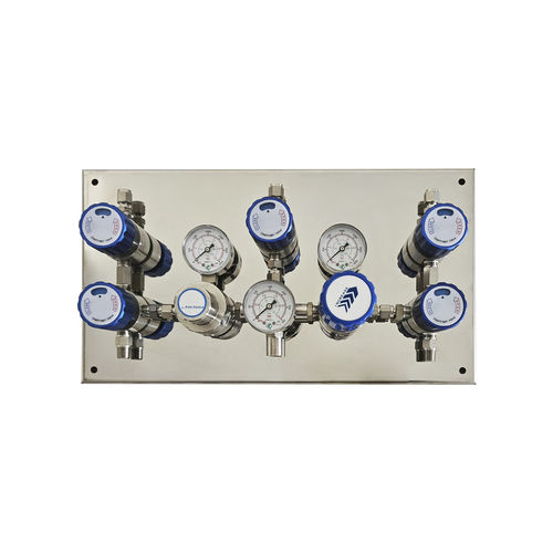 Colector para gases médicos - AM-500DX - AMCAREMED TECHNOLOGY - para laboratorio / semiautomático