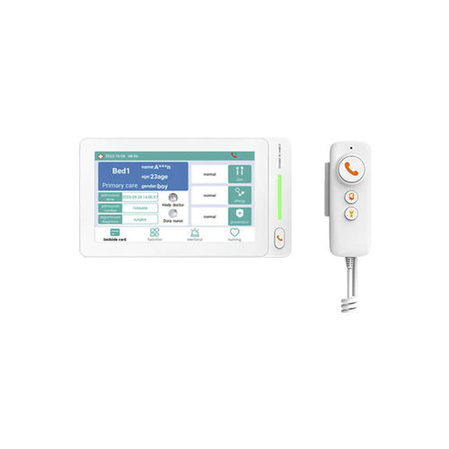 Sistema de llamada a enfermero de cama - AM-NC-C1 - AMCAREMED TECHNOLOGY - de cordón / IP / médico