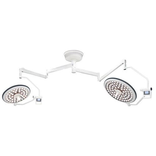 Lámpara cialítica de techo - AM-700/500LED - AMCAREMED TECHNOLOGY - LED / 2 brazos / 110V / 60 Hz