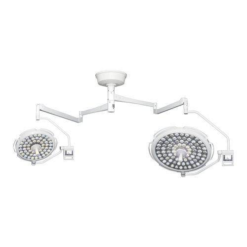 Lámpara cialítica de techo - AM-G700/500LED - AMCAREMED TECHNOLOGY - LED / 2 brazos / 220V / 50Hz