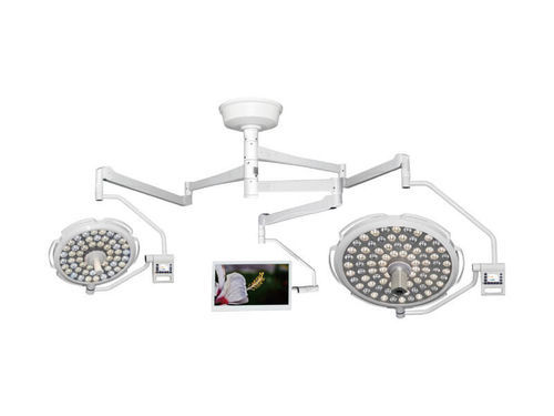Lámpara cialítica de techo - AM-G700/500LED-TV - AMCAREMED TECHNOLOGY - LED / 3 brazos / 95