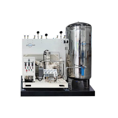 Unidad de distribución y gestión de gases medicinales - Packaged Booster Skid Platform - AMCAREMED TECHNOLOGY