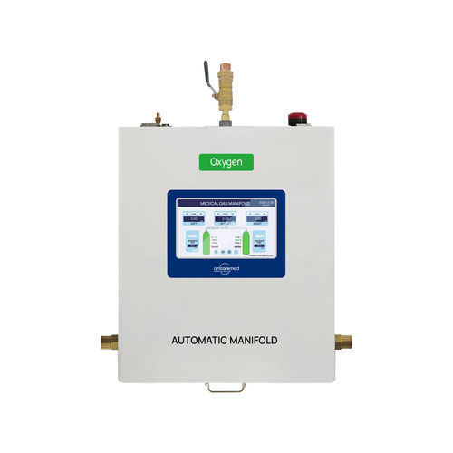Colector para gases médicos - AM-200DX - AMCAREMED TECHNOLOGY - automático / de suministro / de seguridad