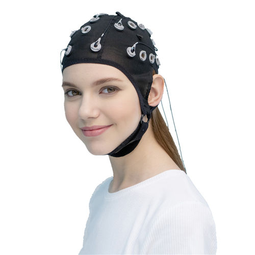 Casco EEG 32 canales - BCI - Wuhan Greentek - 64 canales / para adulto / negro