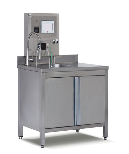 Estación de prelavado para endoscopio - GANDY AEPS  - NUOVA SB SYSTEM - con fregadero / automatizada