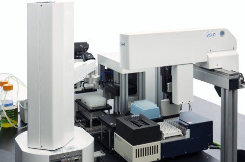 Estación de trabajo de biología molecular - Hudson Robotics - automatizada / por pipeteo / para preparación de muestras