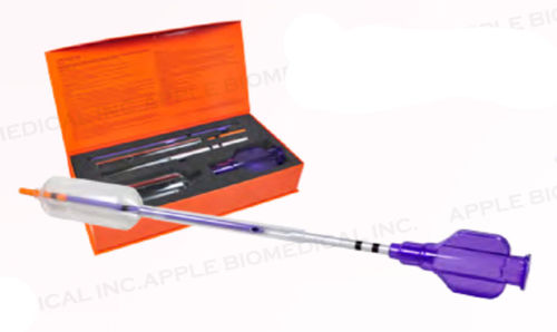 Catéter de acceso - A567 - Apple Biomedical - de colocación de stents / con balón