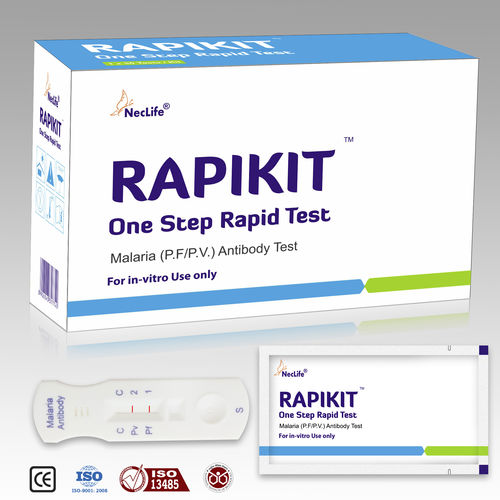 Prueba rápida de malaria - Malaria (Pf/Pv) Test - Nectar Lifesciences - de sangre total / de inmunoanálisis por fluorescencia