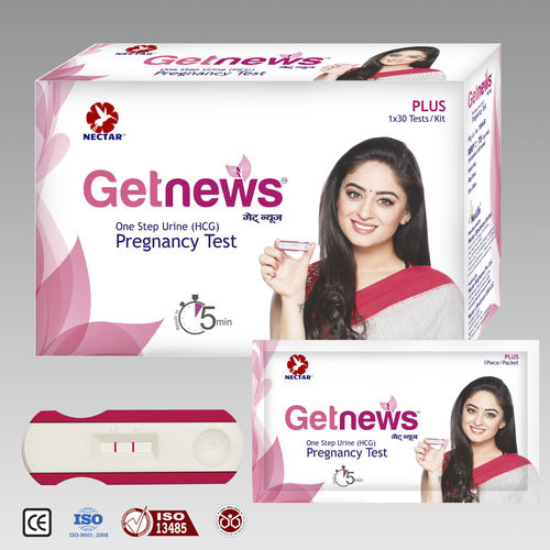 Prueba rápida de embarazo - GETNEWS (HCG) - Nectar Lifesciences - de hCG / de orina