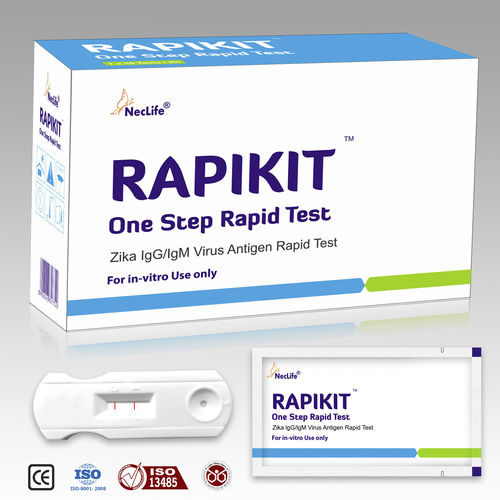 Prueba rápida del virus del Zika - Nectar Lifesciences - para virus
