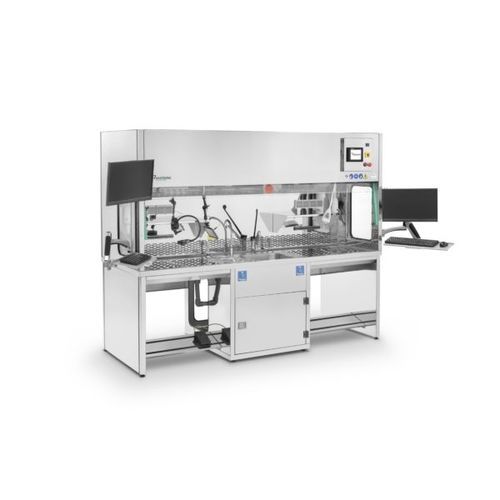 Estación de trabajo de laboratorio para histopatología - ET-107-2 - ANATHOMIC SOLUTIONS, S.L.U. - de microbiología / para la investigación científica / para prueba de muestras sólidas