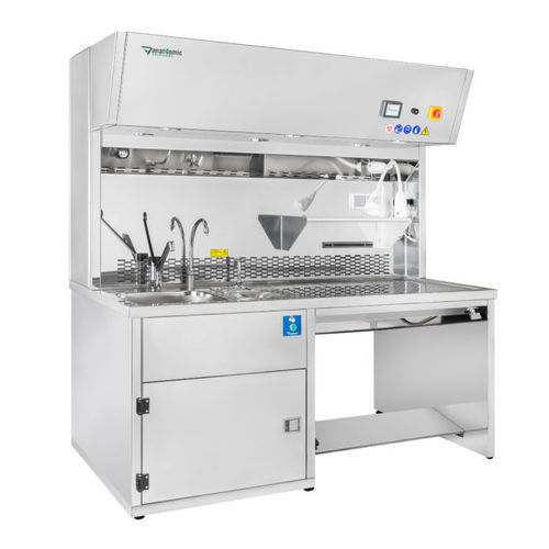 Estación de trabajo de laboratorio para histopatología - ET-101-1 - ANATHOMIC SOLUTIONS, S.L.U. - para prueba de muestras sólidas / para preparación de muestras / de llenado