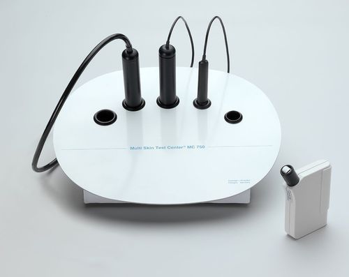 Analizador del nivel de hidratación de la piel - MC 750 - Courage + Khazaka Electronic - de la pigmentación de la piel / del sebo de la piel / de la pérdida transepidérmica de agua