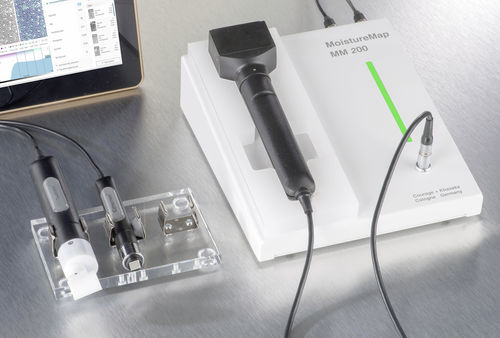 Analizador del nivel de hidratación de la piel - MoistureMap MM 200 - Courage + Khazaka Electronic - de la topografía de la piel