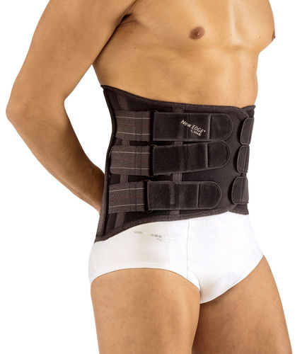 Faja de sujeción lumbosacra - 572 - PAVIS® - para adulto / semirrígida / L