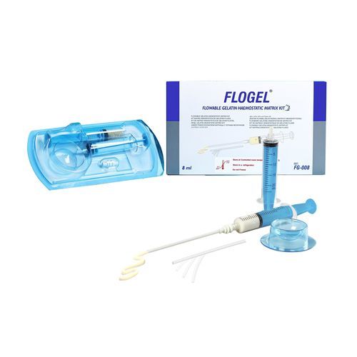 Agente hemostático gel - FLOGEL® - Aegis Lifesciences - cirugía cardiovascular / neurocirugía / cirugía colorrectal