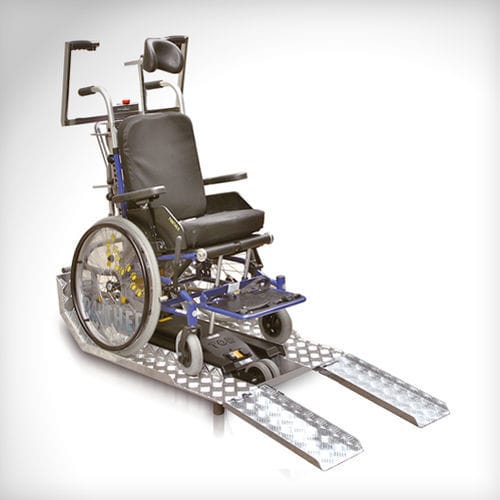 Salvaescaleras para silla de ruedas - JOLLY RAMP - TGR - para silla de traslado / para escalera / para humanos